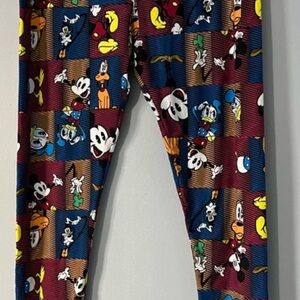 LULAROE Colorful Cartoon Character Leggings